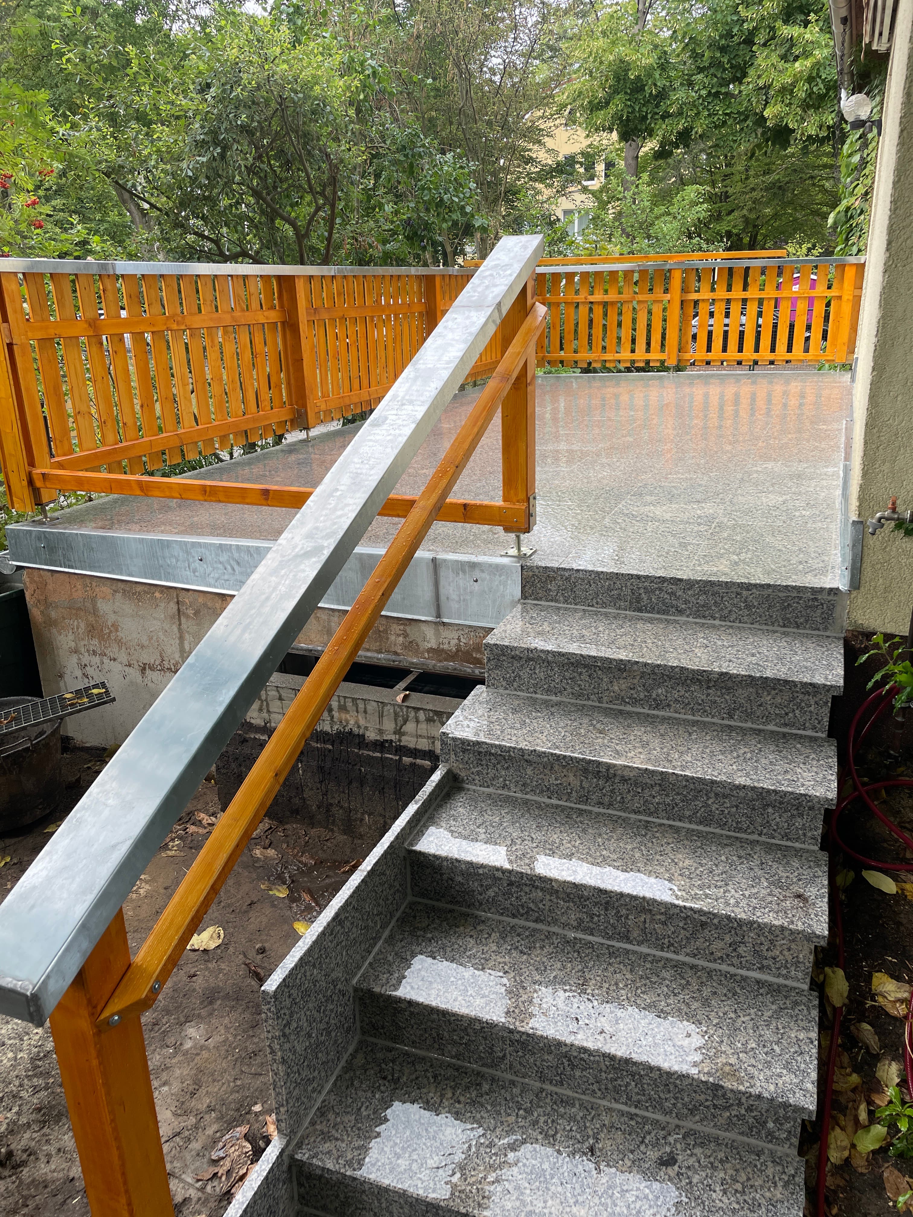 Plattenverlegung Terrasse